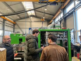 Detaillierte Erläuterung der Architektur des Elektrolyseursystems und der Anlagenperipherie während des Besuchs des GH2GH-Konsortiums