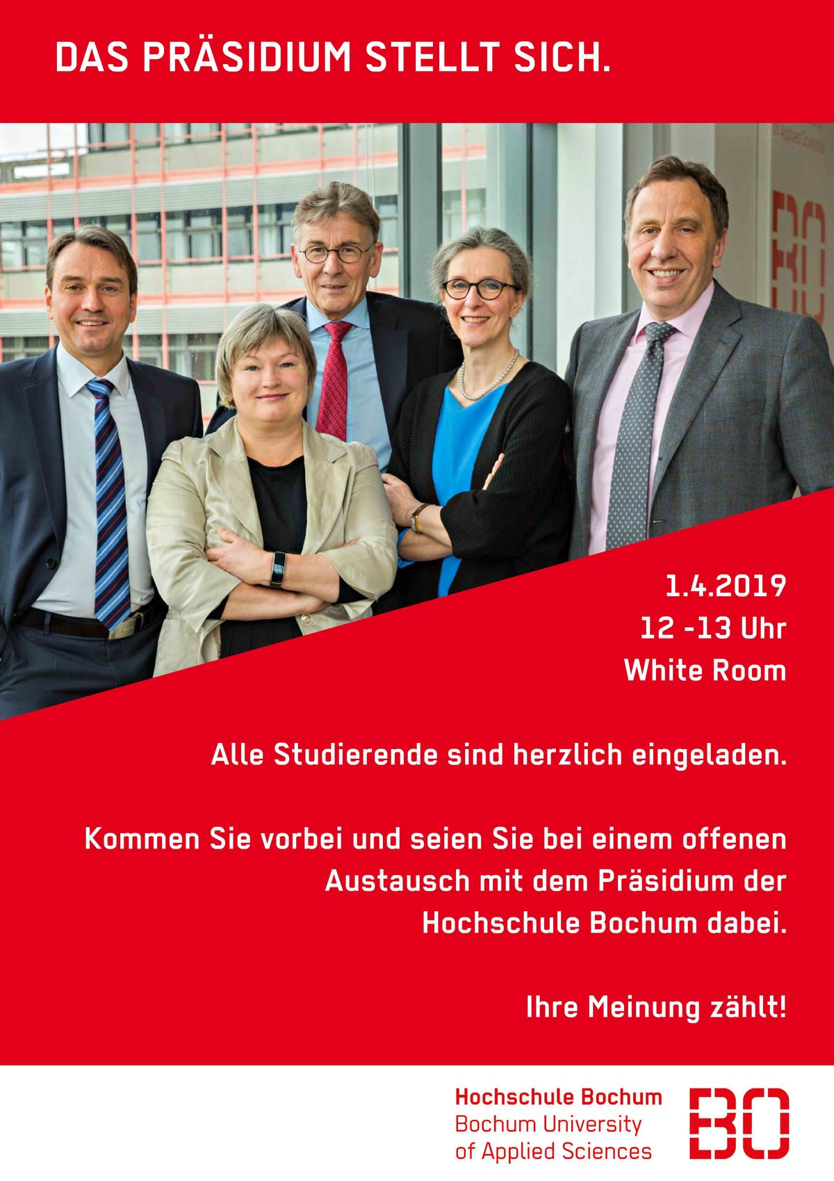 Das Präsidium stellt sich