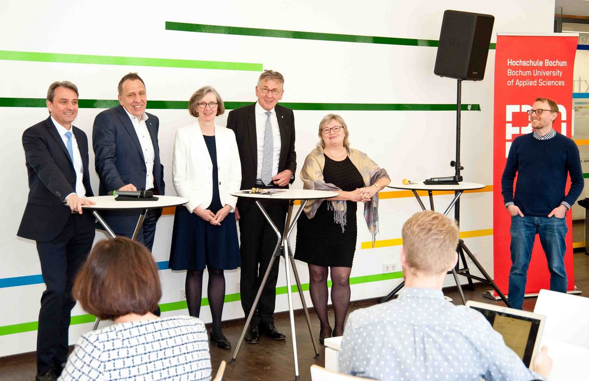 Das Präsidium stellte sich