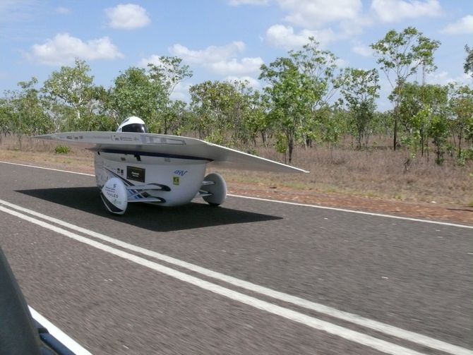 Twente mit Neigetechnik für das Solarpanel