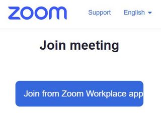 Screenshot Anmeldung Zoom Join Meeting