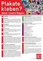 Plakatierungsrichtlinie Hochschule Bochum