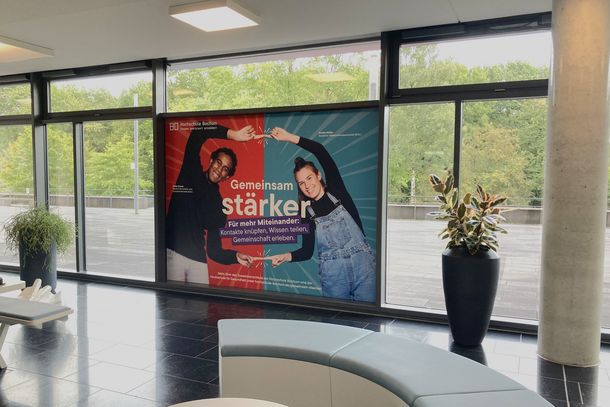 Erdgeschoss des Gebäudes Gesundheitscampus