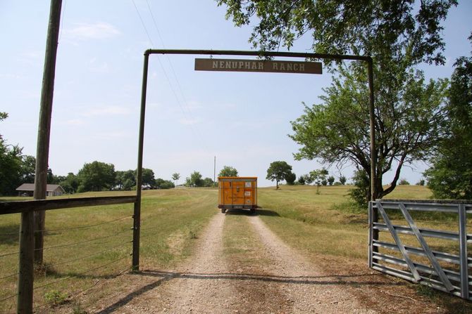 Vom Container beim Nachbarn zur Werkstatt auf der Ranch