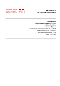 Modulhandbuch Bachelor Informatik - Vollzeit (PO 2019, Stand: 10.02.2025)