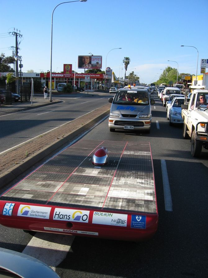 Rushhour in Adelaide