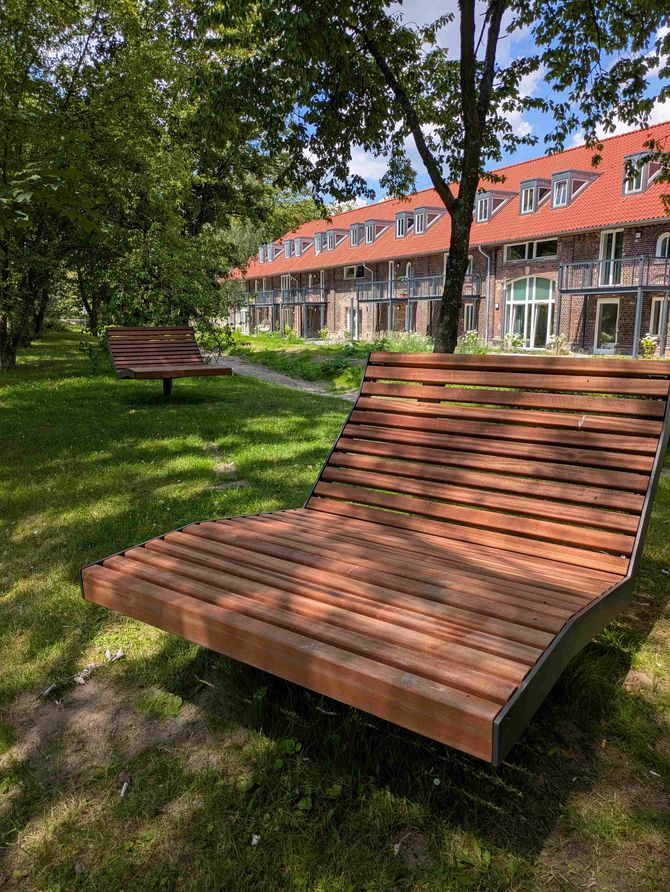 Partnerliege am Zentralcampus