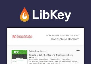 LibKey.io Screenshot Download nach Suche mit PMID