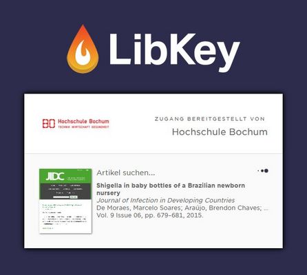 LibKey.io Screenshot Download nach Suche mit PMID