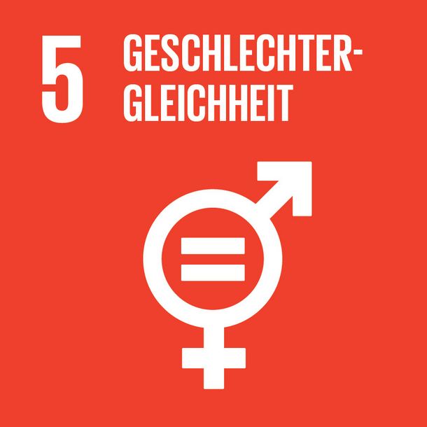 SDG Icon - Geschlechter Gleichheit