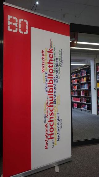 Stand-Up der Hochschulbibliothek