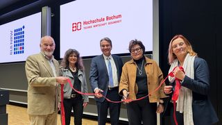 Gruppenbild Hörsaleröfnung BLB NRW.