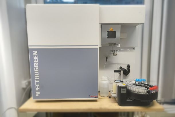 ICP-OES for solid samples (Spectrogreen – SPECTRO)