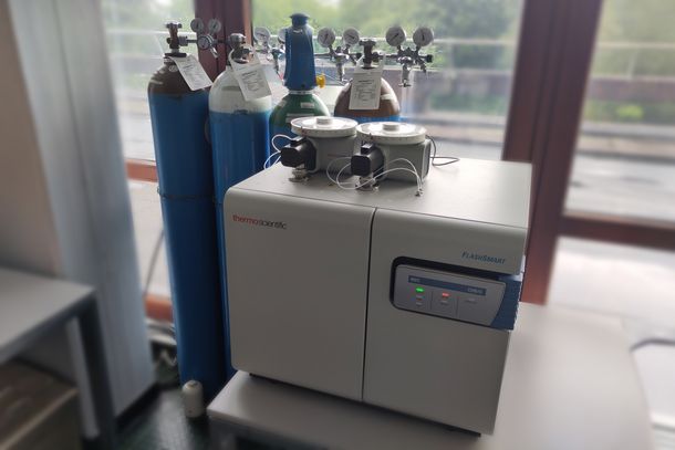 Elemental analyser (FlashSmart – Thermo Scientific)