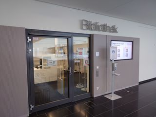 Foto Fachbibliothek Gesundheit: Eingang