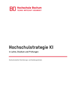 Hochschulstrategie KI in Lehre, Studium und Prüfungen