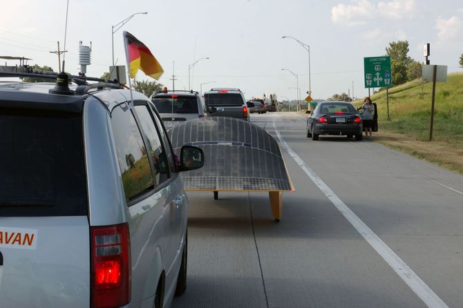 Auch Ampeln müssen berücksichtigt werden