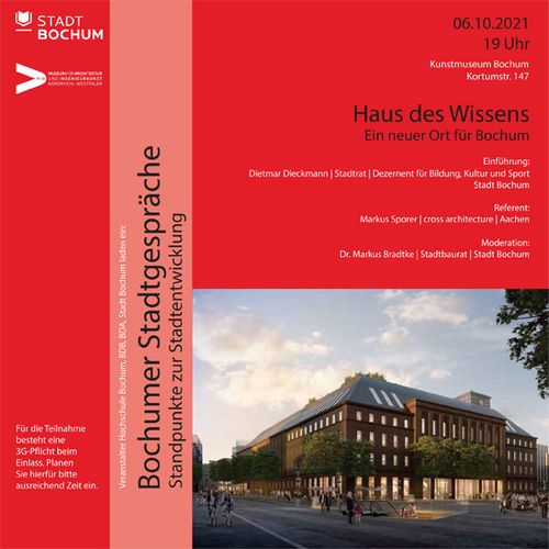 Bochumer Stadtgespräch: Haus des Wissens