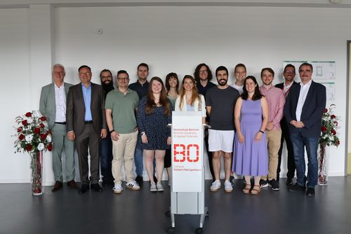 Gruppenfoto Stipendiaten mit Foerderern