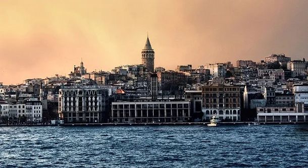 Istanbul - Stadtblick, Meer