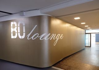 Eingang zur BO Lounge am Zentralcampus