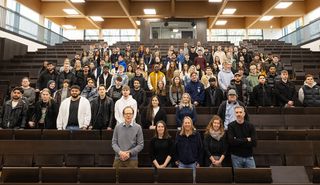 Gruppenbild der BWL-Erstsemester 2025