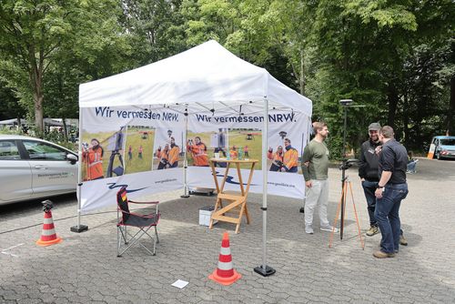 Pavillion Erlebnistag Geodäsie