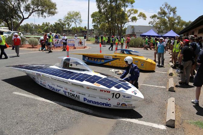 Tokai in Alice Springs am Kontrollstopp auf Platz zwei bei den Challengern