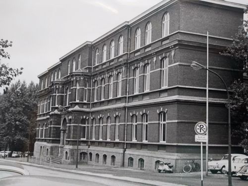 Die Staatliche Ingenieurschule in Bochum, 1966. Sie war bis 1979 einer der Standorte der neuen Fachhochschule.