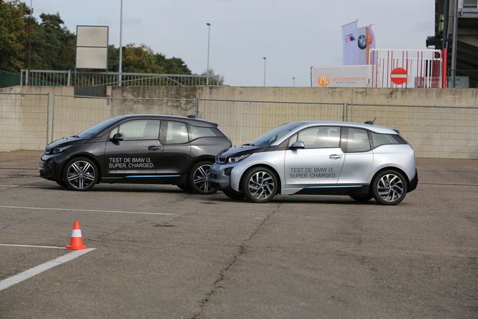 Leihgaben zum Testfahren: BMW i3