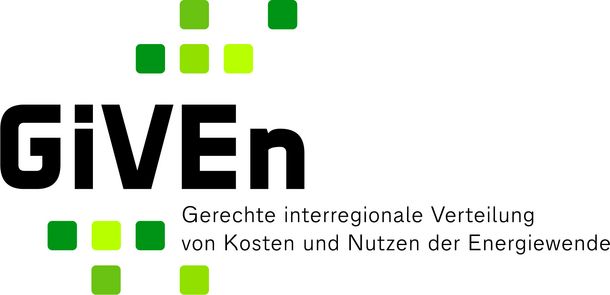 Logo Gerechte interregionale Verteilung von Kosten und Nutzen der Energiewende