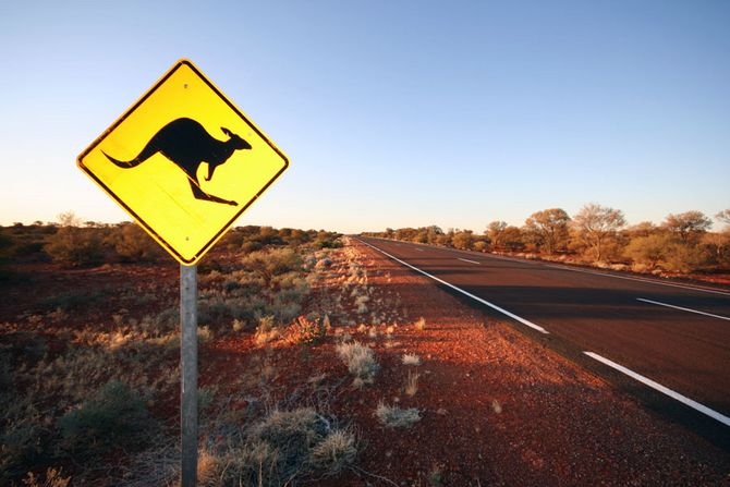 Der Klassiker unter den Australischen Straßenschildern