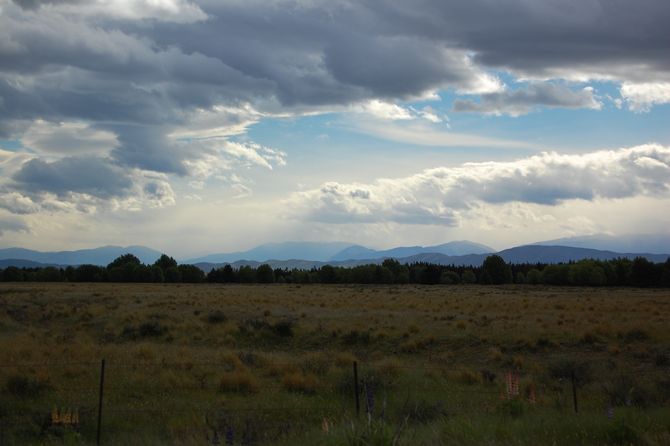 Schön fürs Foto, schlecht für die Energieausbeute: Wolken ziehen auf