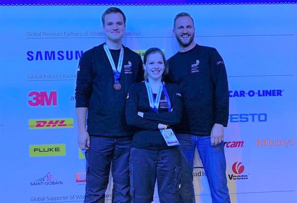 Bronze für Sophie Charlotte Keunecke Bronze für Sophie Charlotte Keunecke