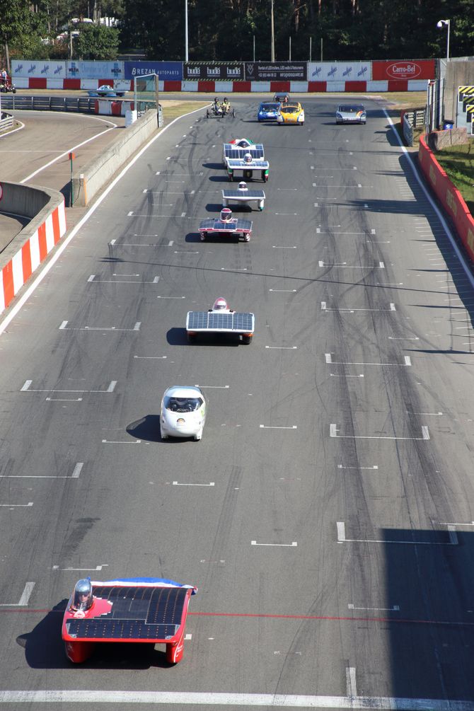 Solarcar-Parade