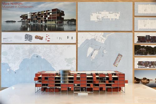 Entwurf mit Containern