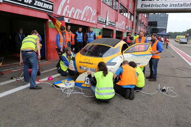 Der GT in der Boxengasse