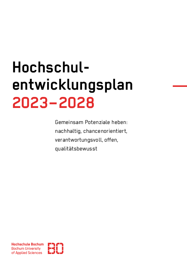 Hochschulentwicklungsplan der HS Bochum 2023-28