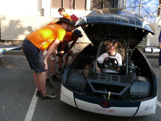 Das holländische Team ist begeistert vom BOcruiser