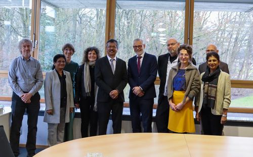 Besuch Delegation aus Indien an der HS Bochum