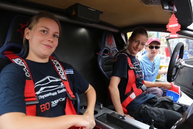 Frauenpower für die Parade