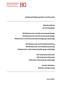 BA TI & MX&Produktentwicklung & MX&Informationstechnologie - Modulhandbuch