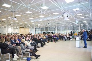 Blick ins Publikum bei der Absovent*innenfeier des PK NRW