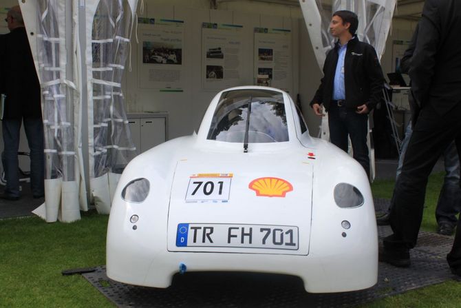 Shell Eco Challenge Racer der FH Trier