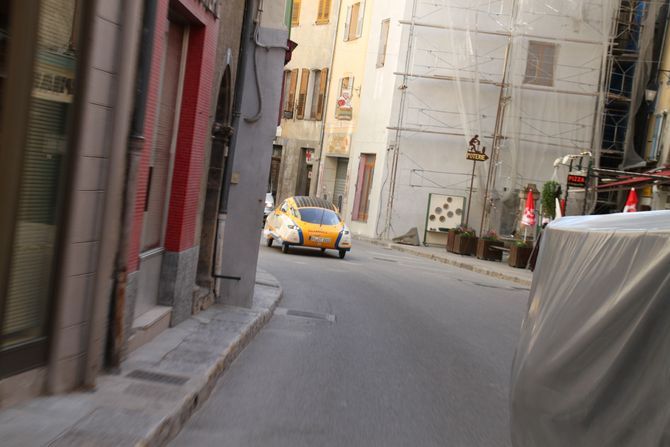 Immer wieder schön: Die Fahrten durch die vielen kleinen Ortschaften in der Haute Provence