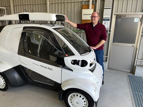 Prof. Danner zu Besuch bei Honda