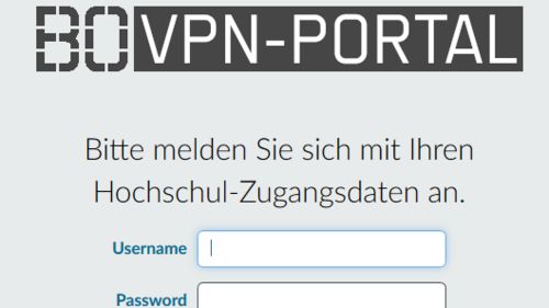 BO VPN-Portal