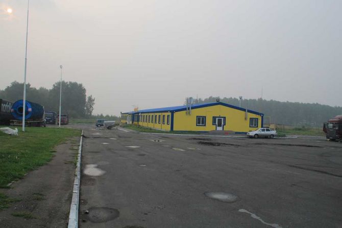 Das Hotel an diesem Abend. Die Batterien haben genau bis hierhin gereicht. 180 km liegen noch vor dem Team