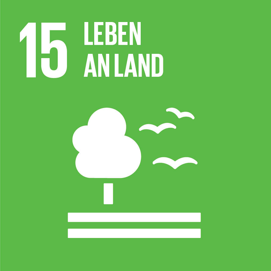 Logo SDG 15 Leben an Land