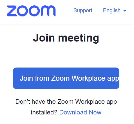 Screenshot Anmeldung Zoom Join Meeting